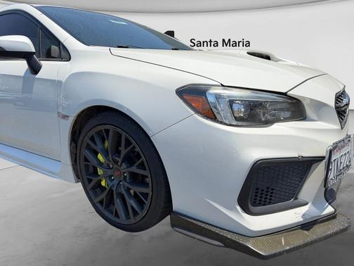 Crystal White Pearl 2019 Subaru WRX STI Base