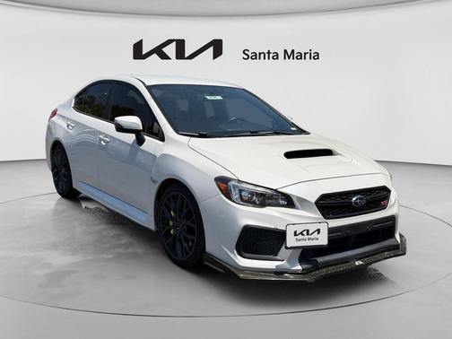 Crystal White Pearl 2019 Subaru WRX STI Base
