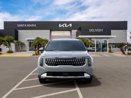Ceramic Silver 2026 Kia Carnival Hybrid EX