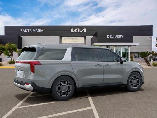 Ceramic Silver 2026 Kia Carnival Hybrid EX