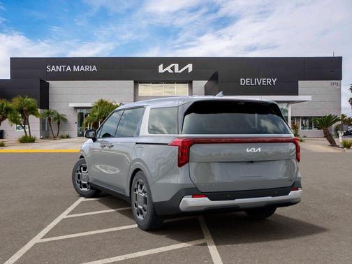 Ceramic Silver 2026 Kia Carnival Hybrid EX