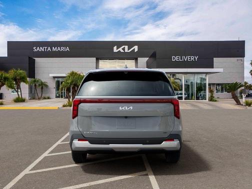 Ceramic Silver 2026 Kia Carnival Hybrid EX