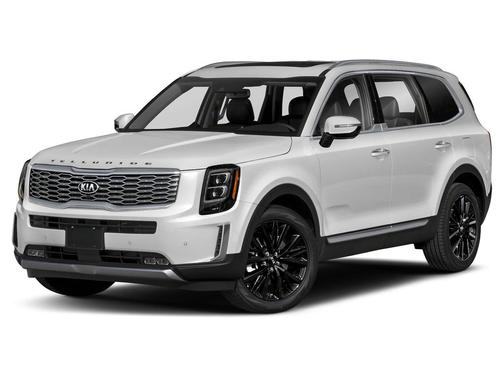 Glacial White Pearl 2021 Kia Telluride SX