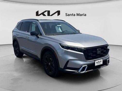 Lunar Silver Metallic 2024 Honda CR-V Hybrid Sport Touring AWD