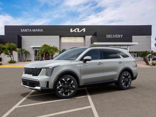 Ivory Silver 2026 Kia Sorento SX