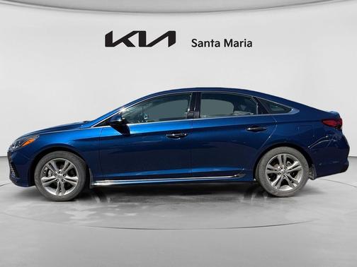 Lakeside Blue 2018 Hyundai SONATA Sport