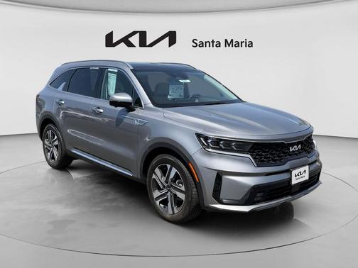 Steel Gray 2023 Kia Sorento Hybrid SX Prestige