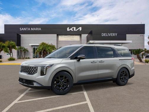 Ivory Silver 2026 Kia Carnival Hybrid SX