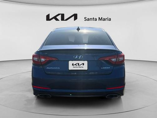 Lakeside Blue 2017 Hyundai SONATA Limited