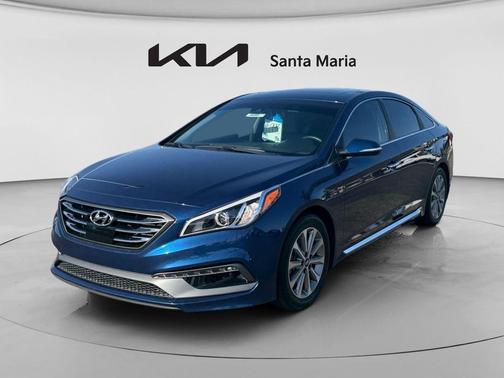 Lakeside Blue 2017 Hyundai SONATA Limited