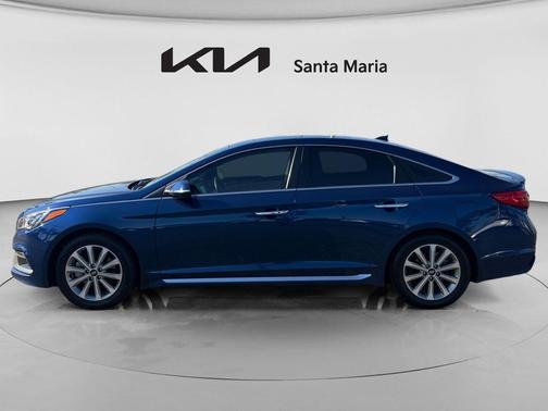 Lakeside Blue 2017 Hyundai SONATA Limited