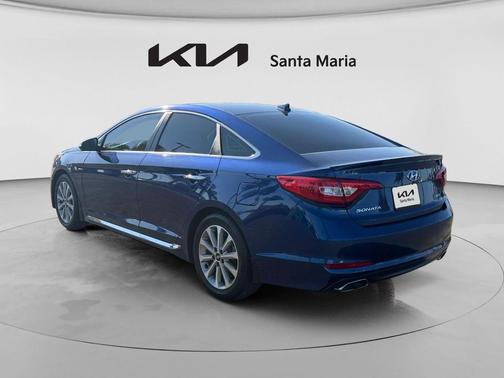 Lakeside Blue 2017 Hyundai SONATA Limited