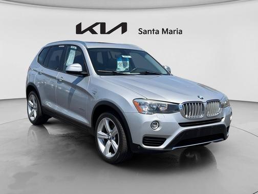 Glacier Silver Metallic 2017 BMW X3 xDrive28i