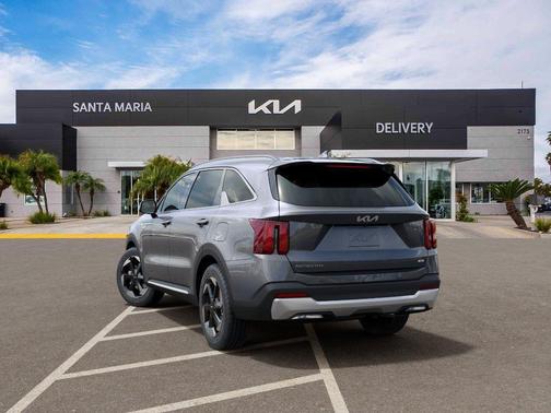 Steel Gray 2026 Kia Sorento Hybrid EX