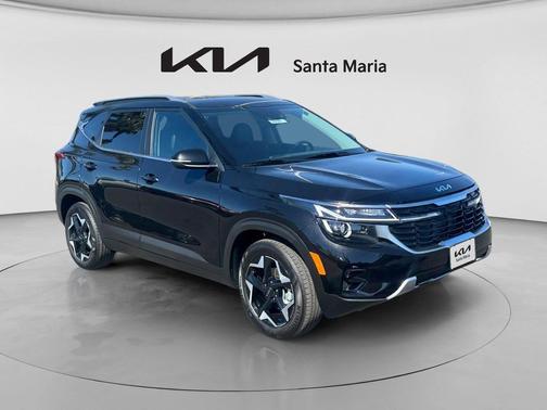 Fusion Black 2025 Kia Seltos EX