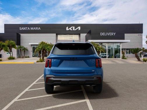 Mineral Blue 2026 Kia Sorento Hybrid SX Prestige