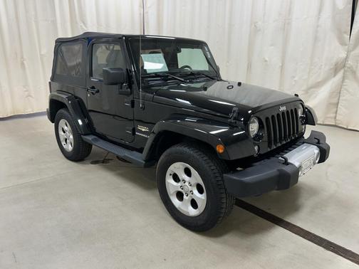 Black Clearcoat 2014 Jeep Wrangler Sahara