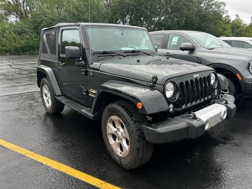 Black Clearcoat 2014 Jeep Wrangler Sahara
