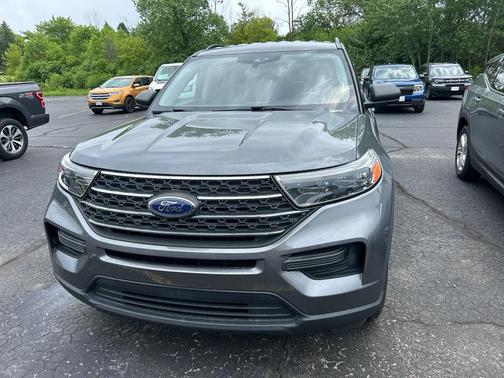 Carbonized Gray Metallic 2022 Ford Explorer XLT