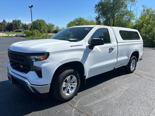 Summit White 2022 Chevrolet Silverado 1500 WT