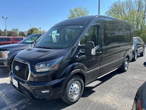 Agate Black Metallic 2026 Ford Transit-350 XL