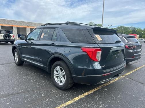 Stone Blue Metallic 2024 Ford Explorer XLT