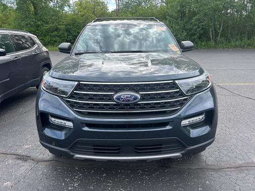 Stone Blue Metallic 2024 Ford Explorer XLT