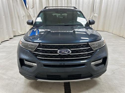 Stone Blue Metallic 2024 Ford Explorer XLT
