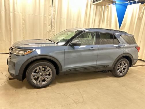 Medium Blue Metallic 2026 Ford Explorer Active