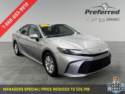 Celestial Silver Metallic 2025 Toyota Camry LE