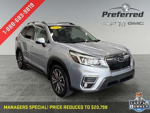 Ice Silver Metallic 2020 Subaru Forester Limited