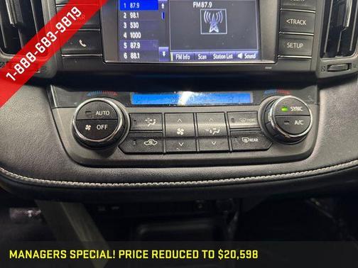 Super White 2018 Toyota RAV4 XLE
