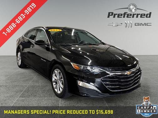 Mosaic Black Metallic 2023 Chevrolet Malibu LT