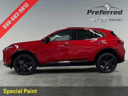 Brilliant Red 2025 Buick Envision Sport Touring