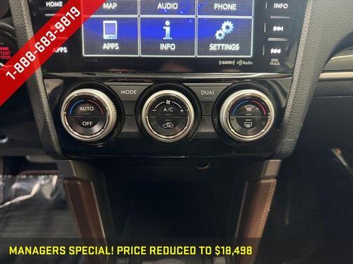 Crystal White Pearl 2018 Subaru Forester 2.5i Touring
