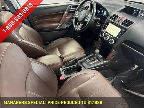 Crystal White Pearl 2018 Subaru Forester 2.5i Touring