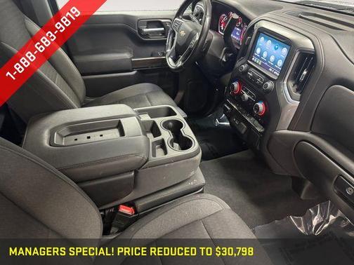 Summit White 2021 Chevrolet Silverado 1500 LT