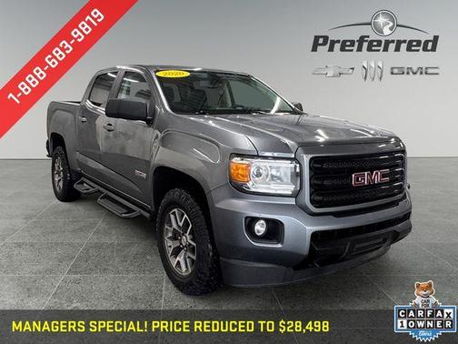 Satin Steel Metallic 2020 GMC Canyon All Terrain