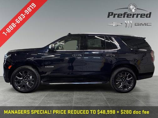 Midnight Blue Metallic 2023 Chevrolet Tahoe Premier