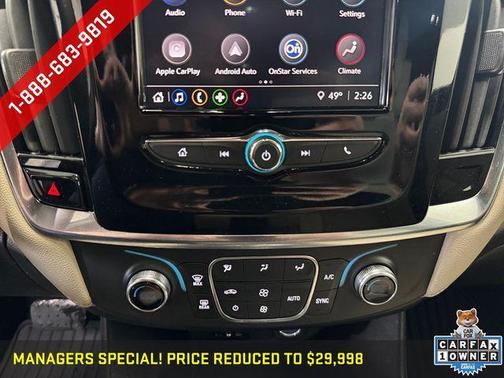 Summit White 2024 Chevrolet Traverse Limited LS