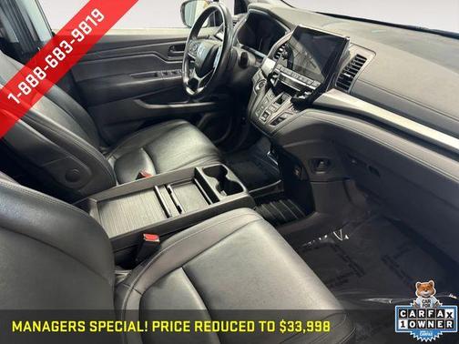 Crystal Black Pearl 2024 Honda Odyssey EX-L