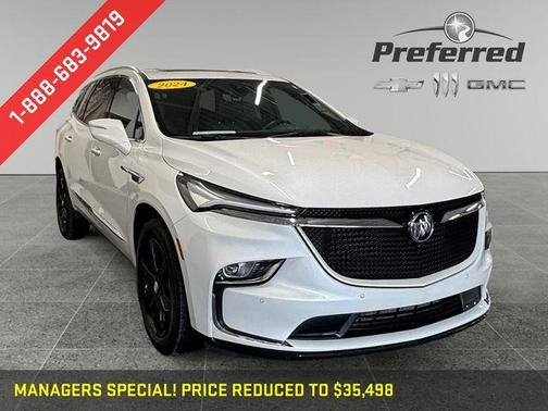 White Frost Tri-Coat 2024 Buick Enclave Essence