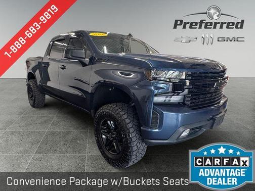 Northsky Blue Metallic 2020 Chevrolet Silverado 1500 LT Trail Boss