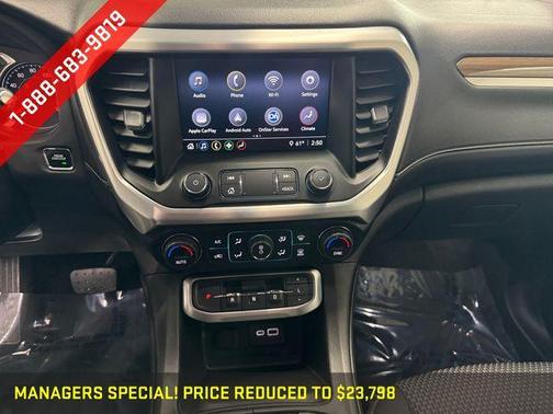 Satin Steel Metallic 2020 GMC Acadia SLE