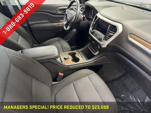 Satin Steel Metallic 2020 GMC Acadia SLE