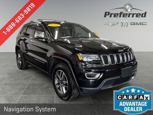 Diamond Black 2021 Jeep Grand Cherokee Limited