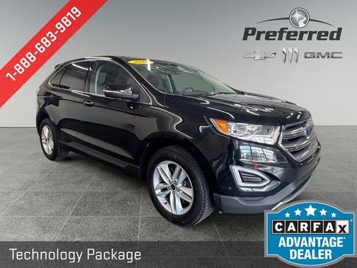 Shadow Black 2016 Ford Edge SEL
