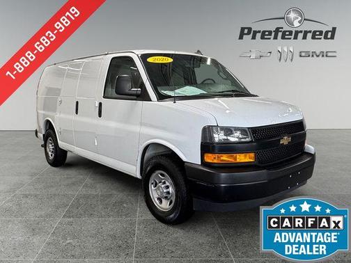 Summit White 2020 Chevrolet Express 2500 Work Van