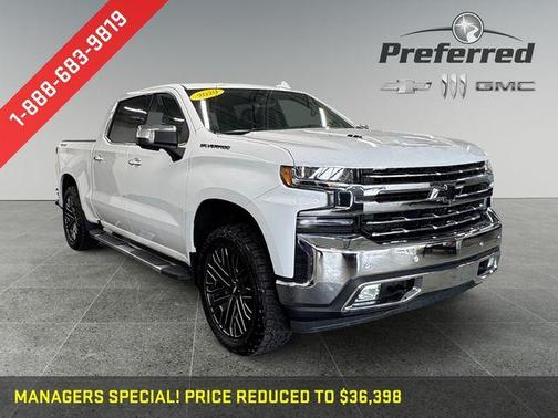 Summit White 2020 Chevrolet Silverado 1500 LTZ
