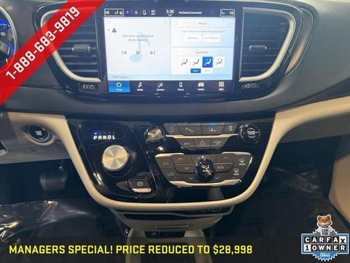 Silver Mist Clearcoat 2024 Chrysler Pacifica Touring-L